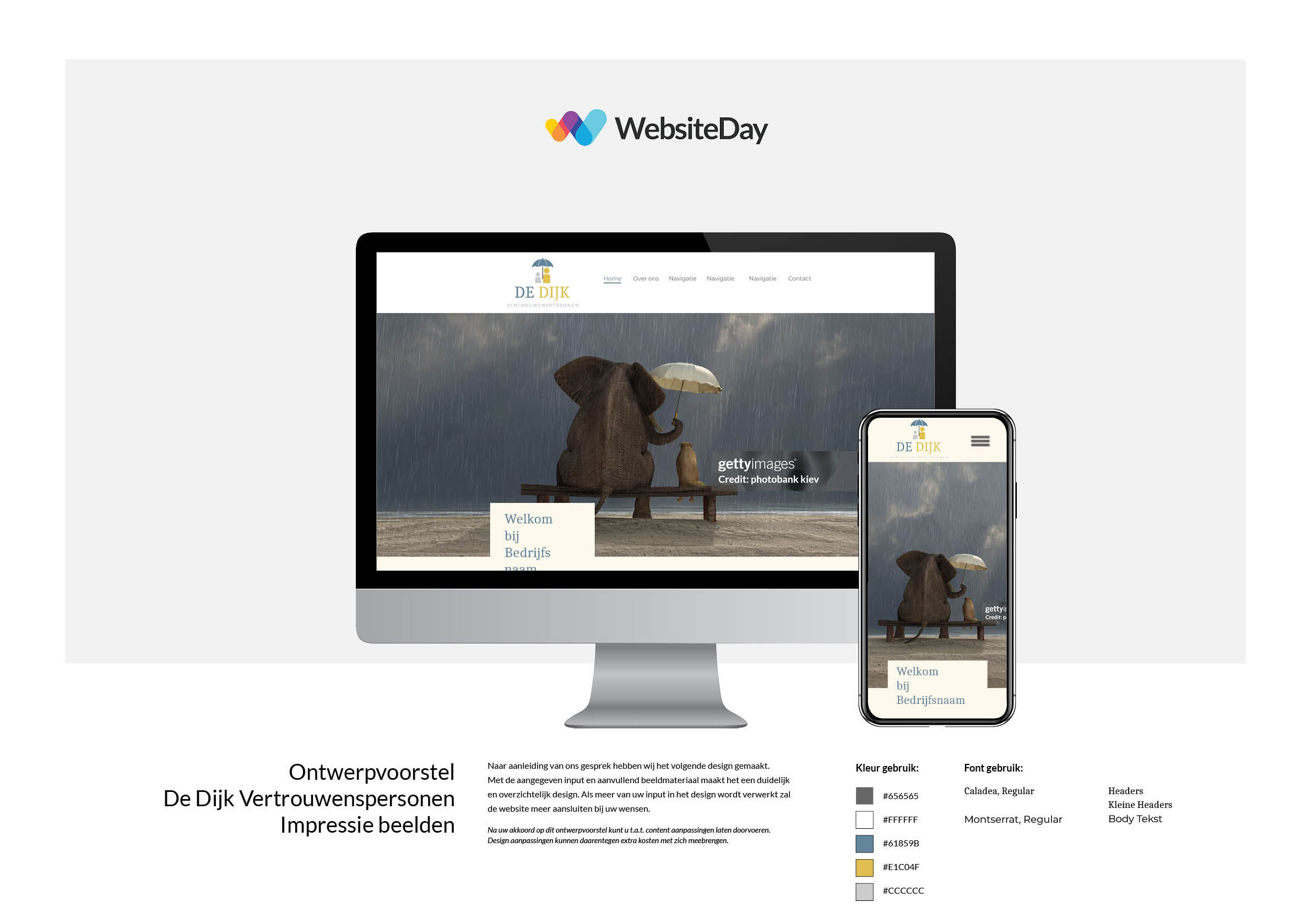 De Dijk Vertrouwenspersoon homepage screenshot