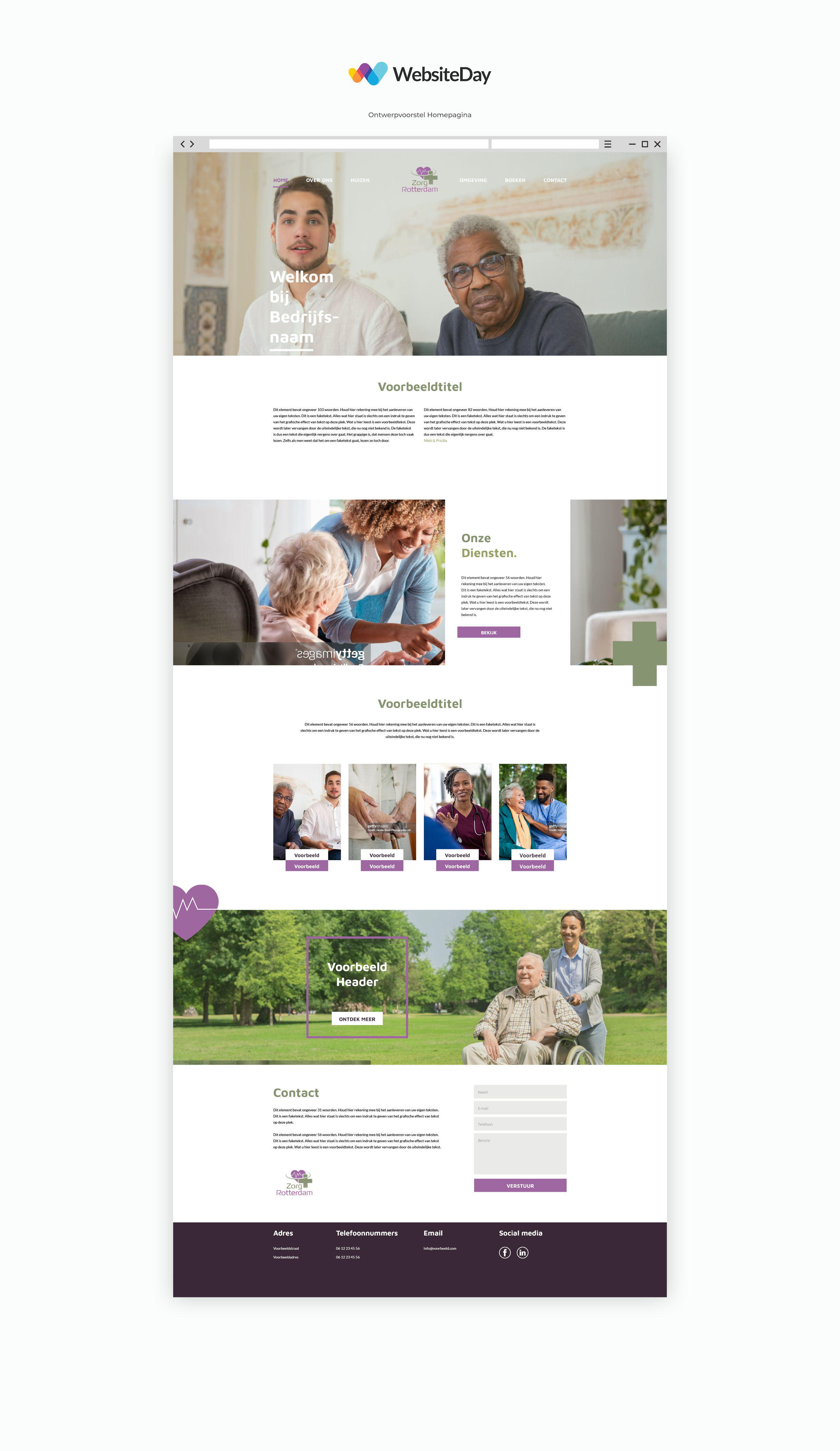 Zorg Plus internal page screenshot